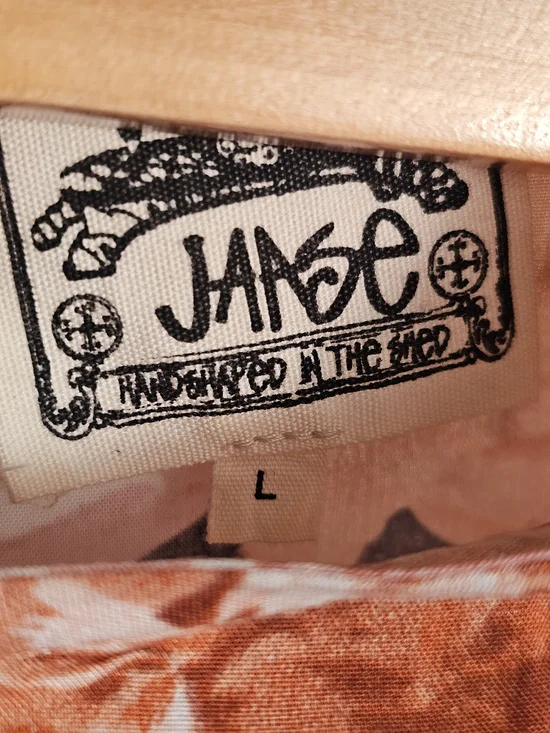 Jaase Tiered Long Sleeve Maxi Dress - Peach Pink - Picture 5 of 7